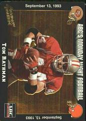 Tom Rathman #5 Football Cards 1993 Action Packed Monday Night Football Prices