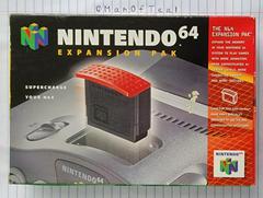 Box Front | Expansion Pak Nintendo 64