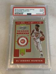DE'Andre Hunter [Variation] Basketball Cards 2019 Panini Contenders Optic Prices
