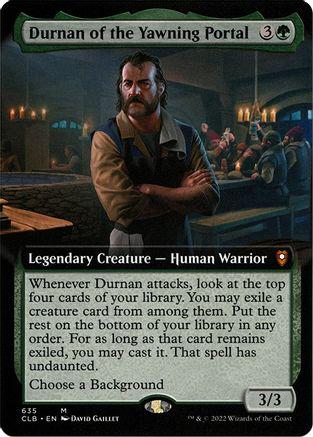 Durnan of the Yawning Portal [Extended Art] #635 Magic Commander Legends: Battle for Baldur's Gate