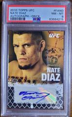 Nate Diaz [Onyx] #FA-ND Ufc Cards 2010 Topps UFC Autographs Prices