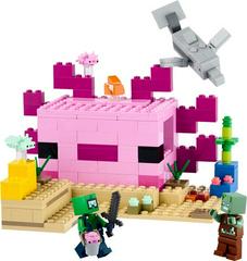 LEGO Set | The Axolotl House LEGO Minecraft