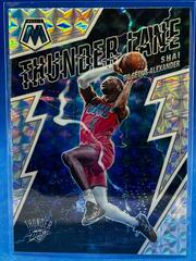 Shai Gilgeous Alexander [Mosaic] #13 Basketball Cards 2021 Panini Mosaic Thunder Lane Prices
