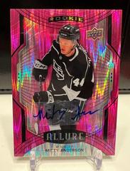 Mikey Anderson [Magenta] Hockey Cards 2020 Upper Deck Allure Prices