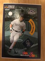 Larry Walker #12 of 30 Baseball Cards 1998 Collector's Choice Stick Ums Prices