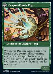 Dragon-Kami'S Egg #181 | The Dragon-Kami Reborn // Dragon-Kami's Egg Magic Kamigawa: Neon Dynasty