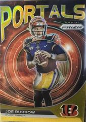 Joe Burrow [Prizms Gold] #PO-3 Football Cards 2023 Panini Prizm Portals Prices