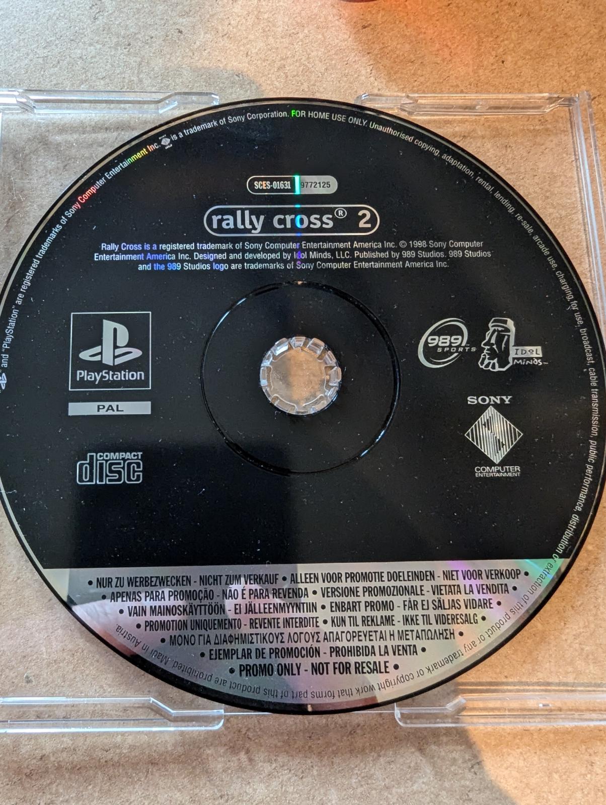 Rally Cross 2 [Promo Not For Resale] PAL Playstation