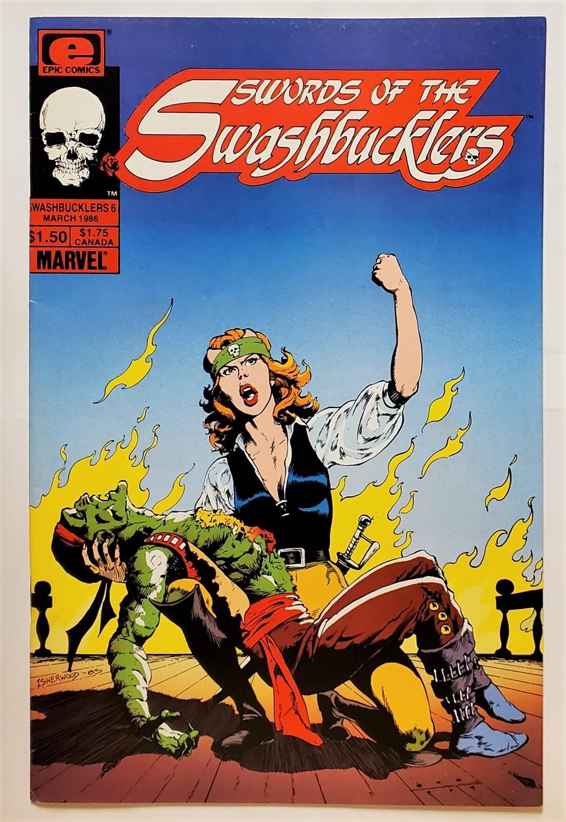 Swords of the Swashbucklers #6 (0986) Comic Books Swords of the Swashbucklers