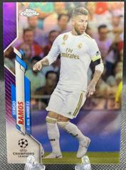 Sergio Ramos Soccer Cards 2019 Topps Chrome UEFA Champions League Prices