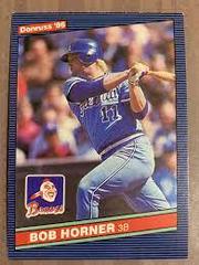 Bob Horner #121 Baseball Cards 1986 Leaf Prices