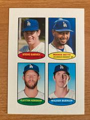 Steve Garvey, Mookie Betts, Clayton Kershaw, Walker Buehler Baseball Cards 2023 Topps Heritage 1974 Stamps Prices