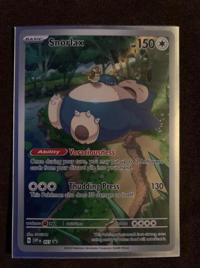 Snorlax Ungraded Pokemon Promo