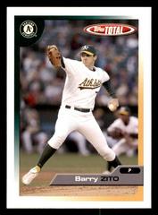 Barry Zito #530 Baseball Cards 2005 Topps Total Prices