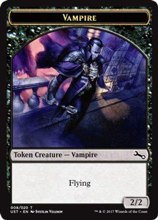 Vampire Token [Foil] Magic Unstable