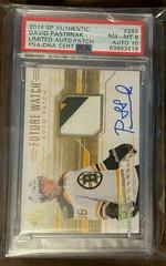 David Pastrnak [Limited Autograph Patch] #282 Hockey Cards 2014 SP Authentic Prices
