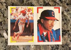 Vince Coleman [Andre Thornton] Baseball Cards 1986 Topps Stickers Prices