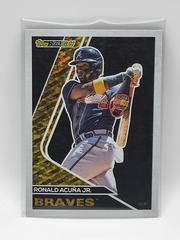 Ronald Acuna Jr. Baseball Cards 2023 Topps Update Black Gold Prices