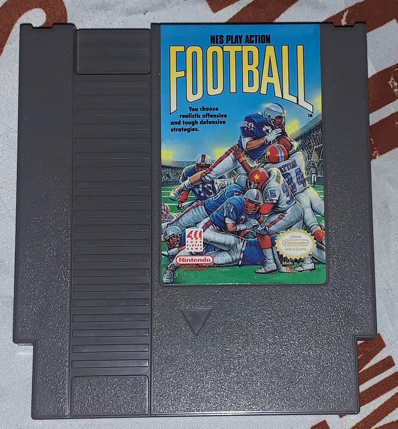 Play Action Football | Item only | NES