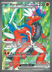 Carta Pokémon Koraidon ex d'occasion pour 4,99 EUR in Los Dolores sur  WALLAPOP