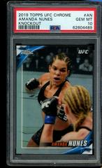 Amanda Nunes #UFCK-AN Ufc Cards 2019 Topps UFC Chrome Knockout Prices