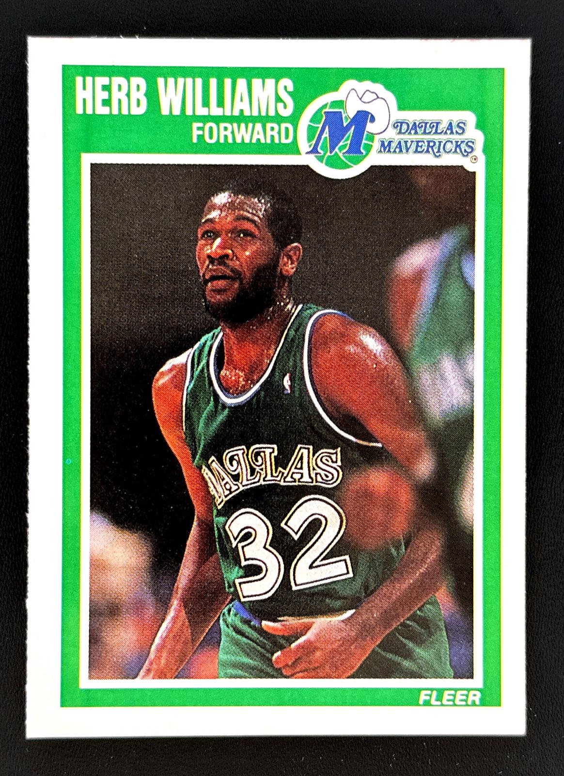 Herb Williams 37 Prices 1989 Fleer Basketball Cards