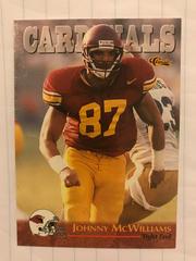 Johnny McWilliams #58 Football Cards 1996 Classic NFL Draft Prices