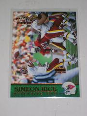 Simeon Rice [Copper] #9 Football Cards 2000 Pacific Prices