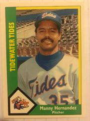 Manny Hernandez #5 Baseball Cards 1990 CMC Tidewater Tides Prices