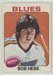 Bob Hess #264 Hockey Cards 1975 O-Pee-Chee Prices