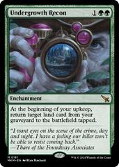 Undergrowth Recon [Foil] Magic Murders at Karlov Manor Prices