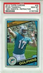 Ryan Tannehill [Refractor] Football Cards 2012 Topps Chrome 1984 Inserts Prices