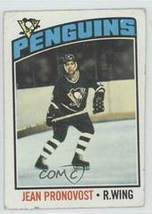 Jean Pronovost Hockey Cards 1976 Topps Prices
