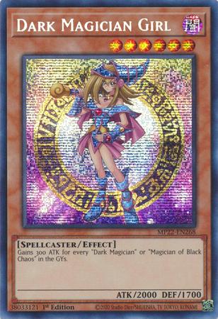 Dark Magician Girl MP22-EN268 YuGiOh 2022 Tin of the Pharaoh's Gods Mega Pack