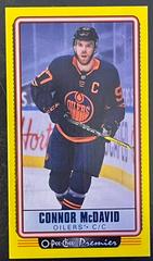 Connor McDavid [Yellow] Hockey Cards 2021 O Pee Chee Premier Tallboys Prices
