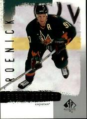 Jeremy Roenick #67 Hockey Cards 2000 SP Authentic Prices