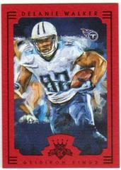 Delanie Walker [Red Frame] #10 Football Cards 2015 Panini Gridiron Kings Prices
