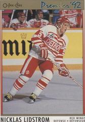 Nicklas Lidstrom #117 Hockey Cards 1991 O-Pee-Chee Premier Prices