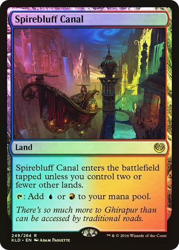 Spirebluff Canal [Foil] #249 Magic Kaladesh