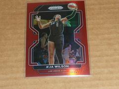 A'ja Wilson [Red] #39 Basketball Cards 2022 Panini Prizm WNBA Prices