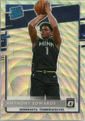 Anthony Edwards [Fanatics] Basketball Cards 2020 Panini Donruss Optic Prices