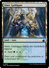 Simic Guildgate [Foil] #287 Magic Ravnica Remastered Prices