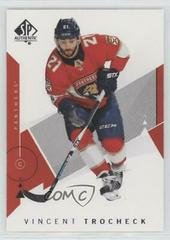 Vincent Trocheck #17 Hockey Cards 2018 SP Authentic Prices