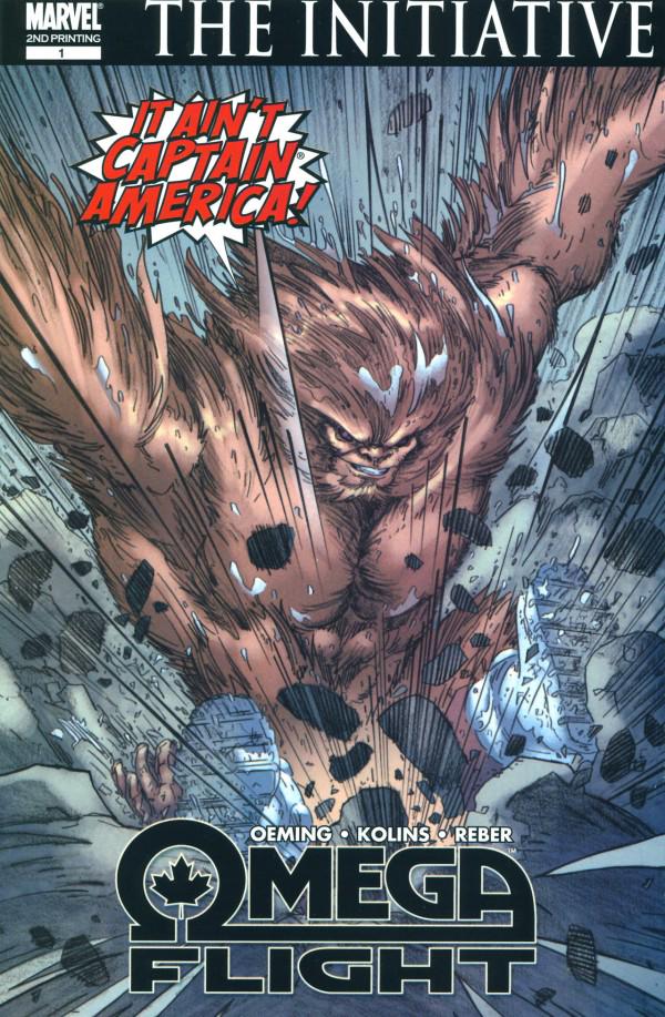 Omega Flight [2nd Print] #1 (2007) Comic Books Omega Flight