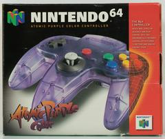 Nintendo 64 Atomic CIB Controller | Atomic Purple Controller Nintendo 64