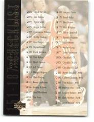Checklist #179 Basketball Cards 1993 Upper Deck SE Prices