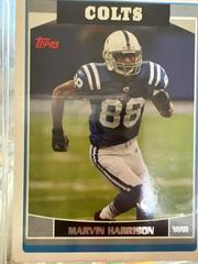 Marvin Harrison Football Cards 2006 Topps Team Set Colts Prices