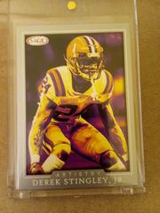 Derek Stingley Jr. [silver] #14 Football Cards 2022 Sage Artistry Prices
