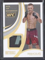 Petr Yan [Gold] #M-PTY Ufc Cards 2021 Panini Immaculate UFC Materials Prices
