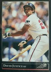 David Justice [Gold] #404 Baseball Cards 1992 Leaf Prices